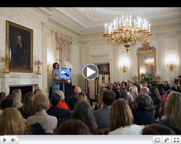 Michelle Obama Speaking at the White House Convening on Food Marketing to Children