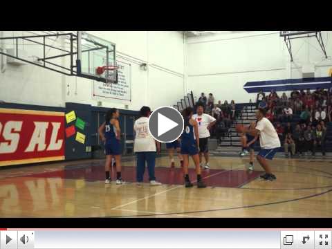 Los Al - Girls Basketball vs Faculty Game
