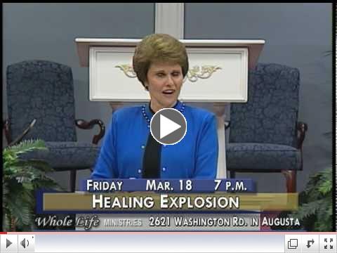 Healing Explosion on March 18, 2011! Join us!