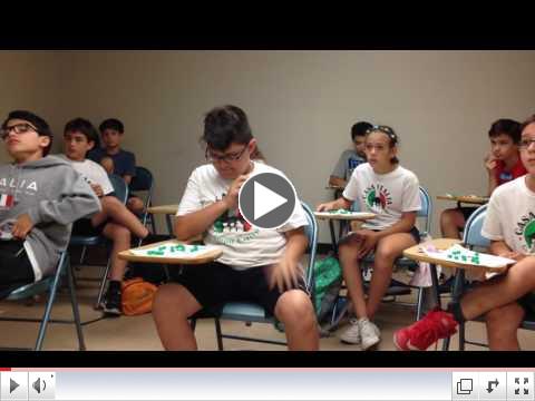 Class Time - Tombola - Summer Camp, Day 15 - July 14, 2017 - Video 3 