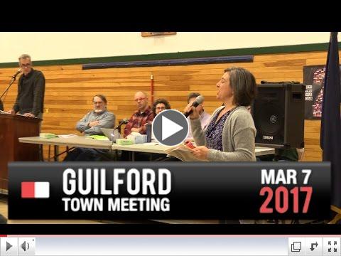 Guilford Town Meeting