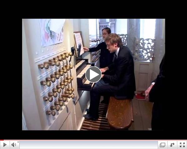 Matthias Havinga plays Jan Pieterszoon Sweelinck 'Mein junges Leben hat ein End', Organ