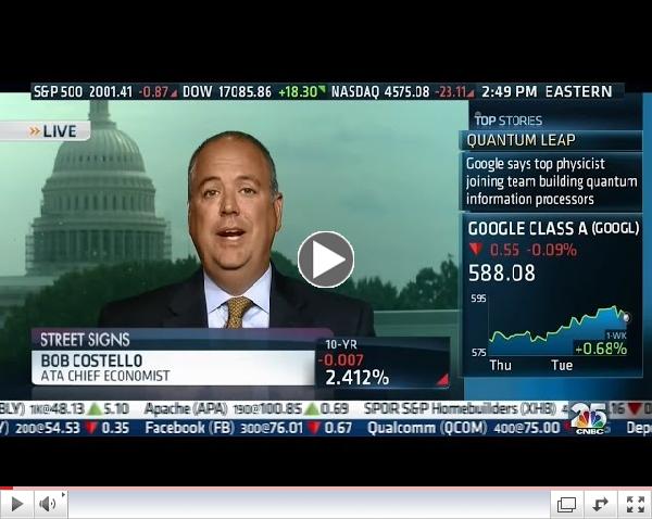 ATA's Costello Discusses the Driver Shortage on CNBC