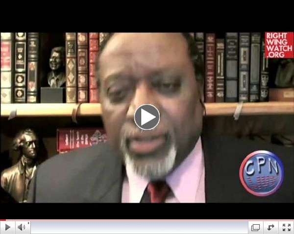 Alan Keyes: Obama Working with Terrorists to Introduce Martial Law