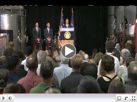 Governor Cuomo makes the announcement