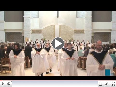 Mass of ordination of transitional deacons, May 20, 2017, Church of the Magdalen, Wichita, Kansas.