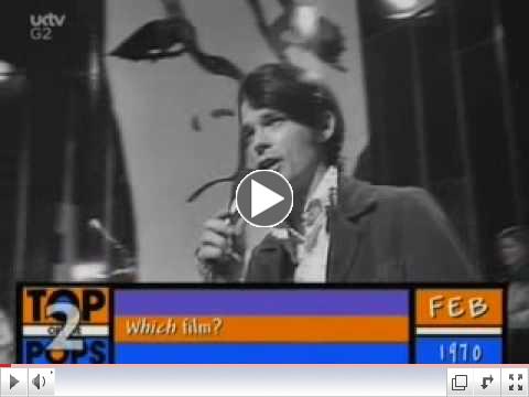 B J Thomas --- Rain drops keep falling on my head { 1970 }