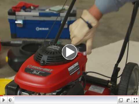 0:17 0:02 / 7:14  Mowers at Lowe's�  www.Lowes.com How to Maintain Your Lawn Mower and Change the Sparkplug