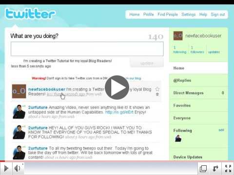 Twitter Tutorial - Getting Started