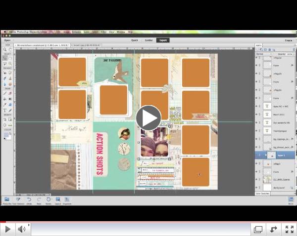 Instant Album with Photoshop and One Sheet of Photo Paper