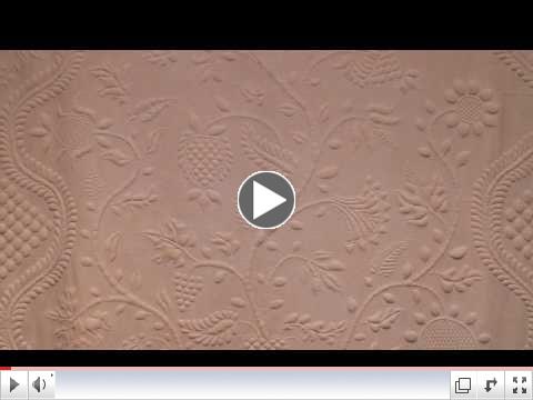 Tree of Life Whitework Quilt