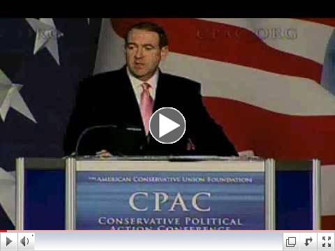 CPAC: Mike Huckabee Defends the Social Conservatives [RightWingWatch.org]