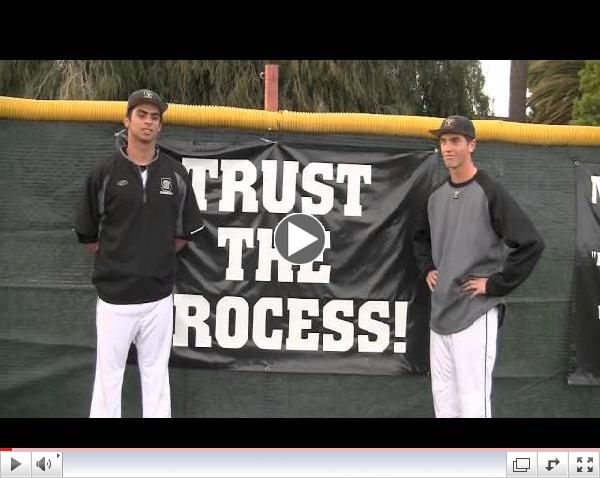 Servite pitchers Vince Garcia and Connor Moore after Bosco defeat