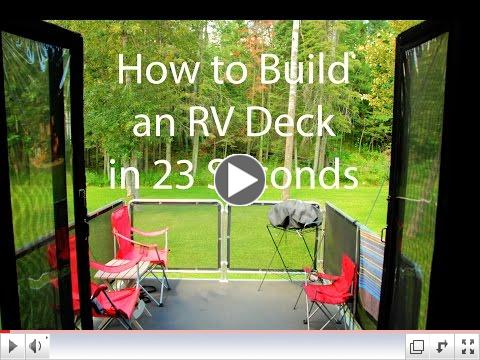 How to build an RV deck in 23 seconds