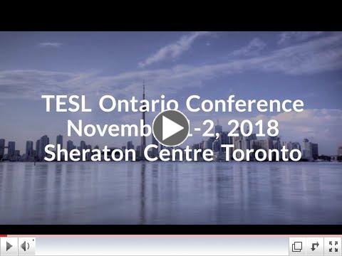TESL Ontario 2018 Annual Conference