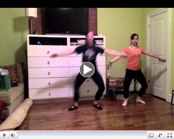 Christine & Sophie dance ballet