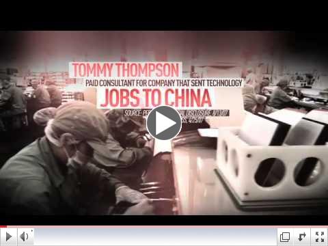 Tommy Thompson's Gets Rich While His Special Interest Clients Send American Jobs Overseas