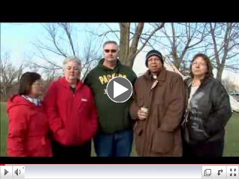 Bishop Keaton visits Ground Zero in Gifford, IL