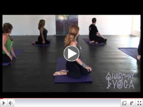 a clip from Essence of Harmony Yoga DVD