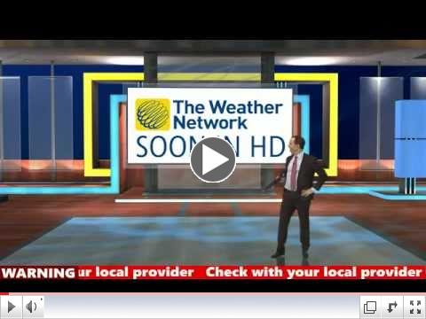 The Weather Network HD Promo - Rory O'Shea Voiceover