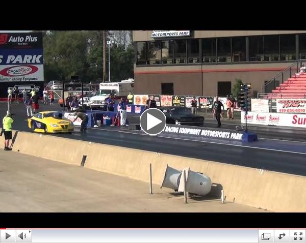 Mark Kauffman 7.09 @ 186.85 at the 2012 Pontiac Nationals at Norwalk