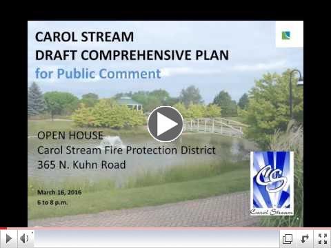 VIDEO- Summary of Draft Comprehensive Plan