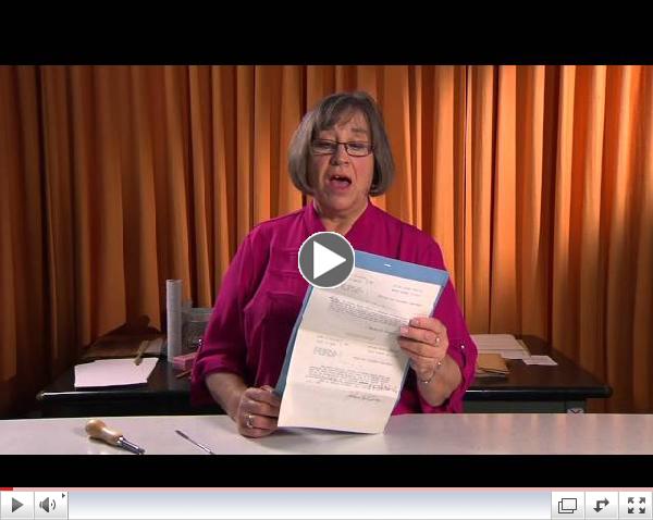 The Basics of Paper Conservation