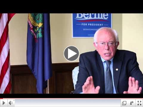 Bernie Sanders NEA-RA video