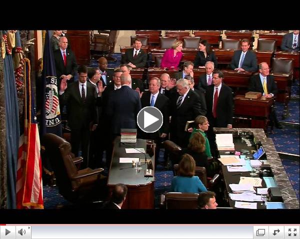 Senator Durbin Sworn in for Fourth Term as U.S. Senator for Illinois