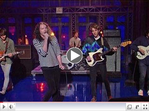 David Letterman - The Orwells: 