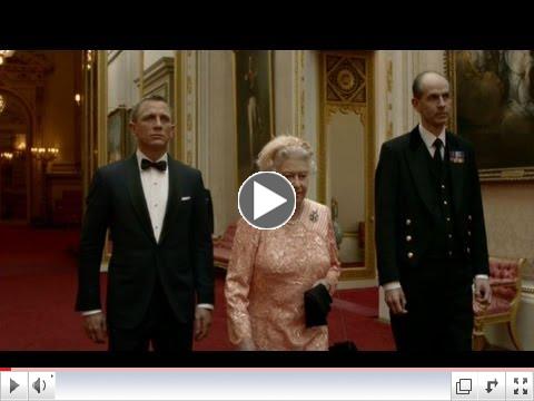 James Bond escorts The Queen to the opening ceremony - London 2012 Olympic Games - BBC