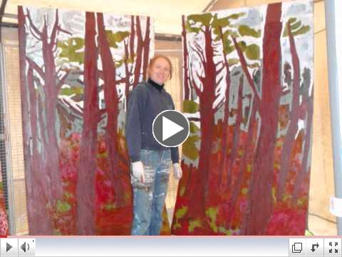 Erin McGee Ferrell 24' AtlantiCare Hospital Painting (Beginning to End)
