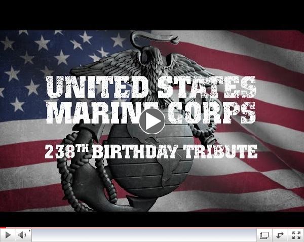 United States Marine Corps 238th Birthday Tribute 2013