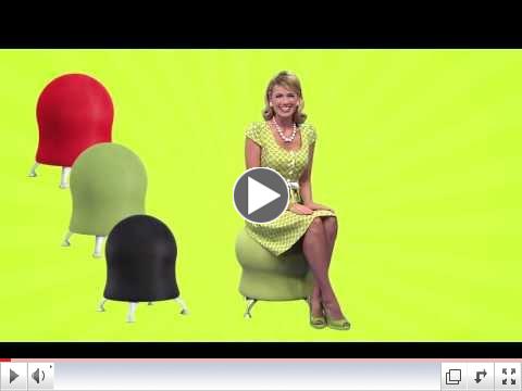 Meg talking about the Safco Ball Chair!