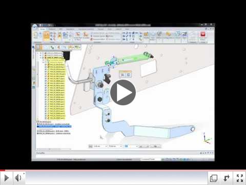 Solid Edge ST4 Machine Design Demo Assembly Mate Limits