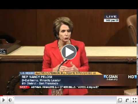 Pelosi Accuses GOP Of Lack Of Concern For Kwanzaa