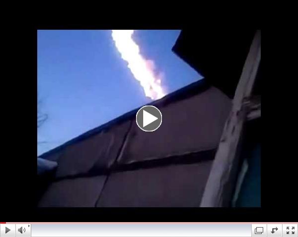 Russia Meteor Compilation and explosion Meteorito Russia Compilation