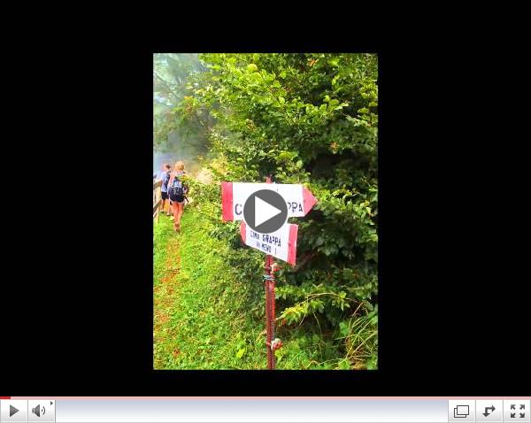 CIMBA Fall 2014 Students Climb Monte Grappa