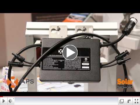 SPI 14: APS Microinverter Connects to Two Solar Modules