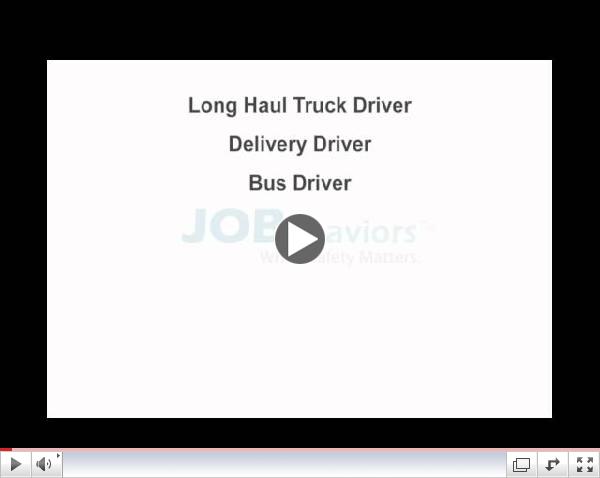 Pre-employment test for truck drivers, JOBehaviors
