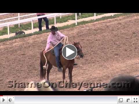 Horse Abuse at 2012 Cheyenne Rodeo