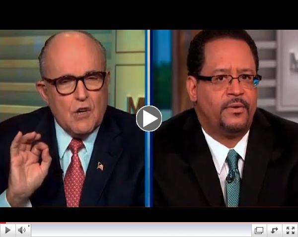 Forget Ferguson, Blacks Are The Real Threat To Blacks, Says Giuliani