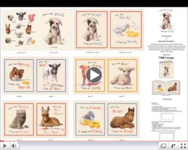 Animal Friends Fabric Book Video