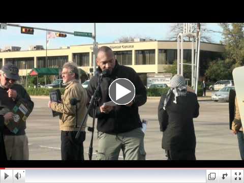 Dallas Peace Center 02-04-12 No War with Iran.flv