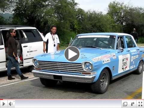 2009 La Carrera Panamericana Day 4 - Chevy Nova #395 Gerie Bledsoe