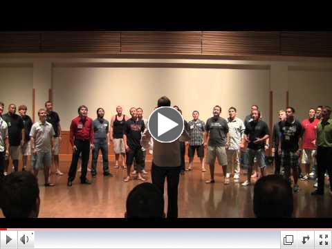 Westminster Chorus performing 