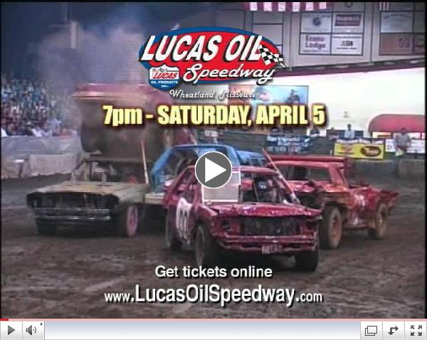 Demolition Derby At Lucas Oil Speedway April 2014