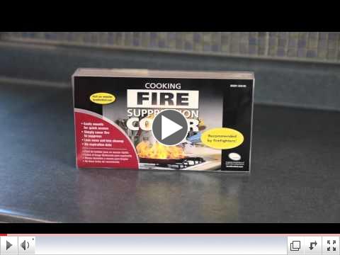 Cooking Fire Suppression Cover 