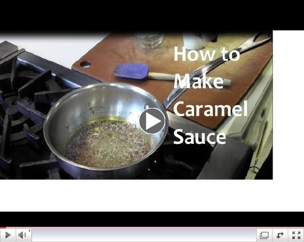 How to Make Caramel Sauce