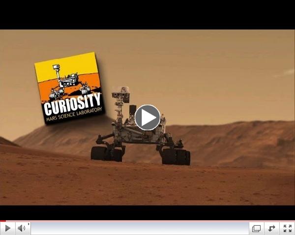 Curiosity landing on Mars